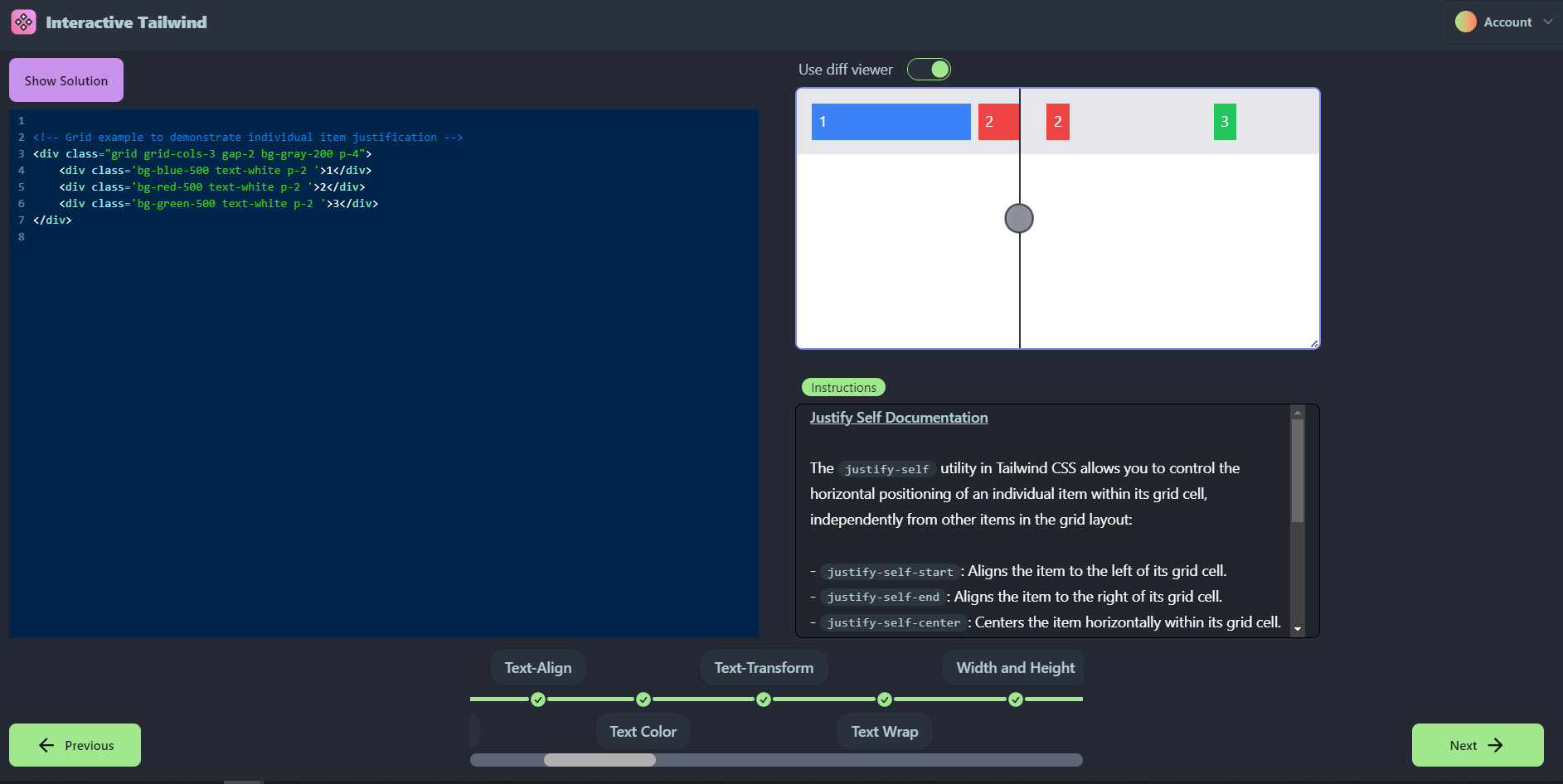 Learn Tailwind Css Interactive Tailwind